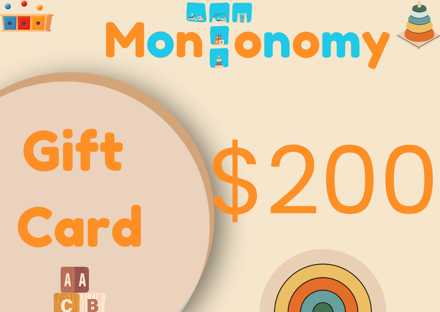 Montonomy™ Gift Card