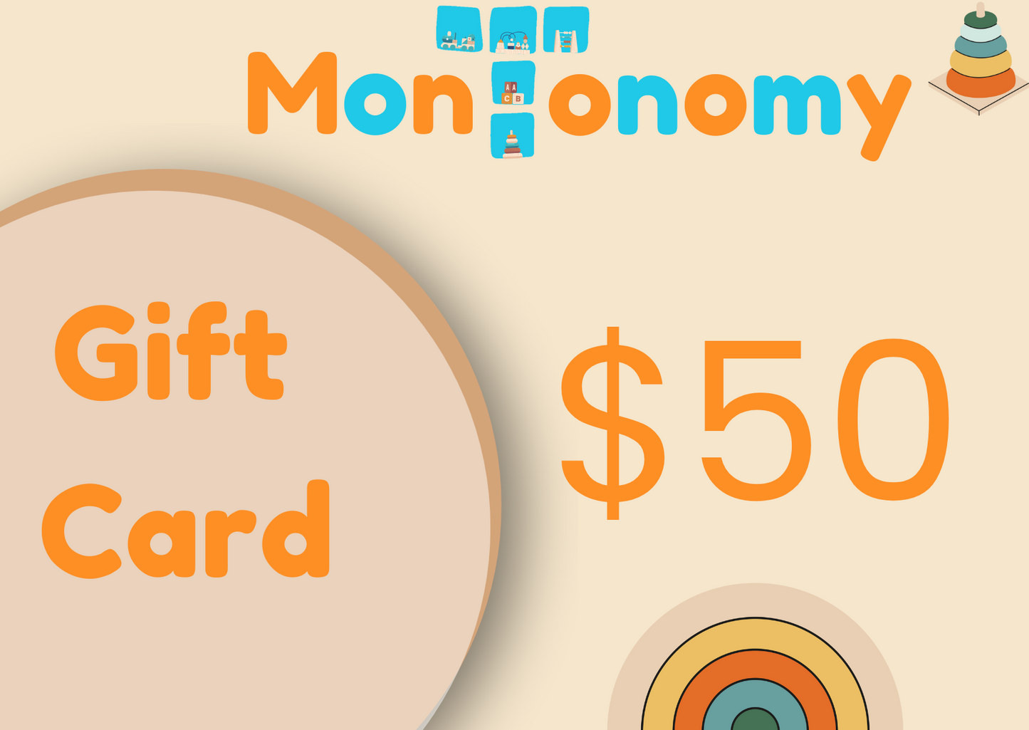 Montonomy™ Gift Card