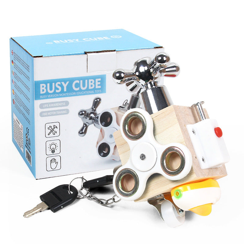 Montessori Busy Cube