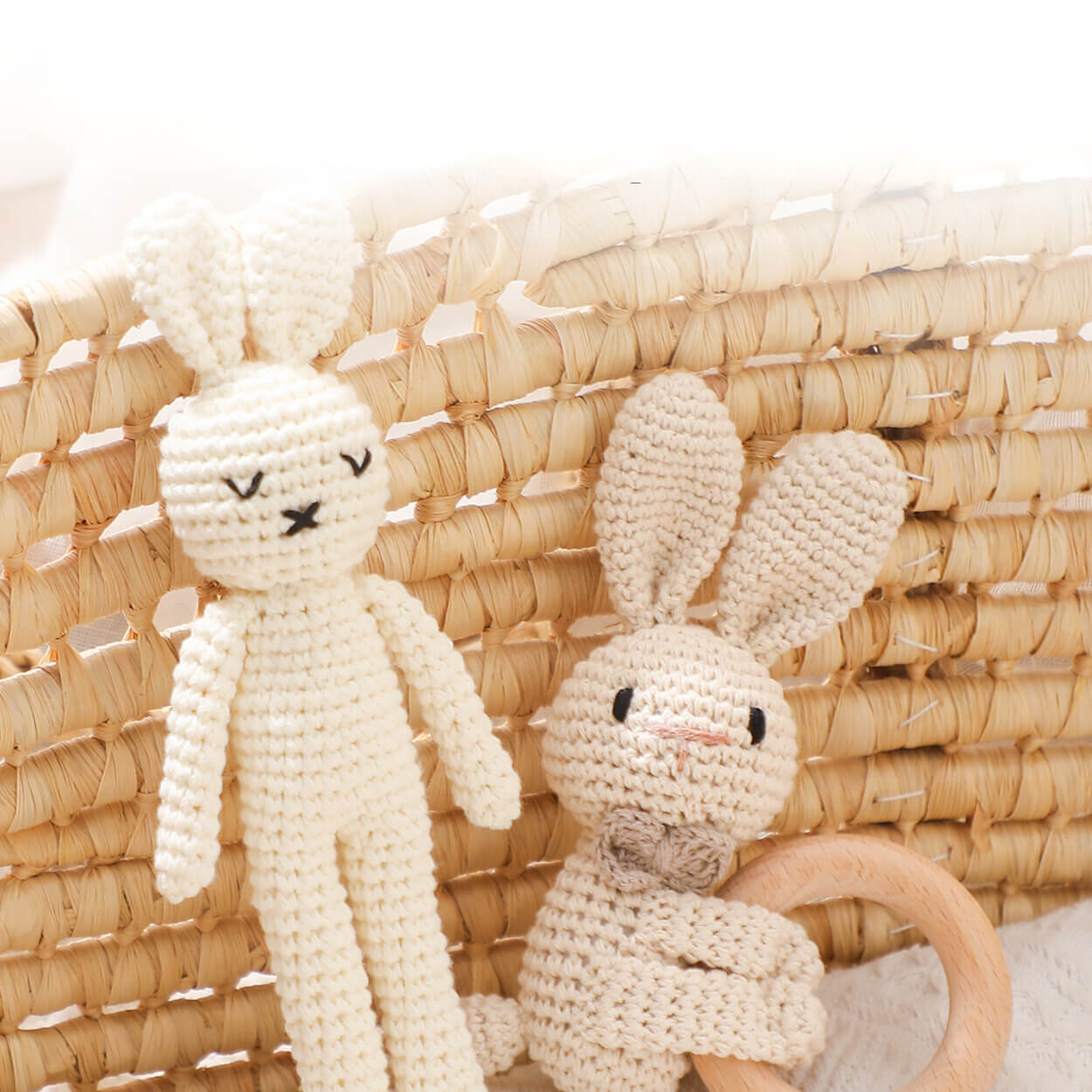 Handmade Crochet Bunny Rabbit gift idea birthday