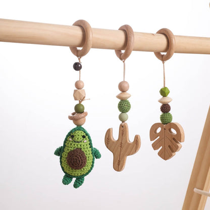 Handmade Crochet Hanging Toys Play gym