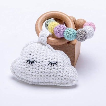 Handmade Crochet Gift Idea Rattle 