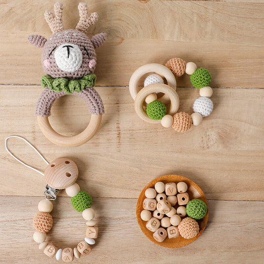 Handmade Crochet Teether gift idea