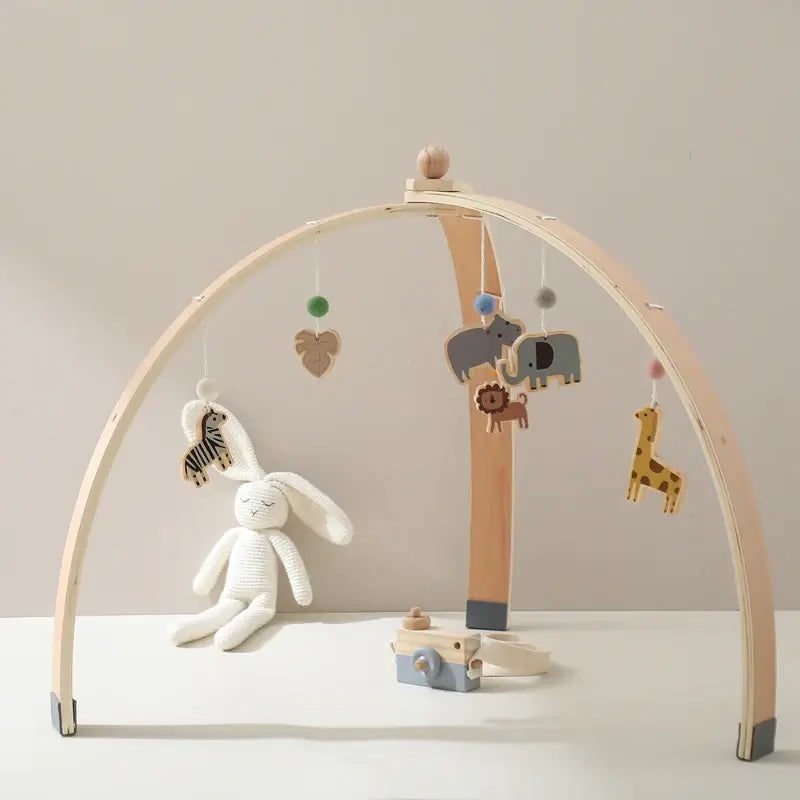 Baby-gym-montessori-wood-toddler-baby-bedbell